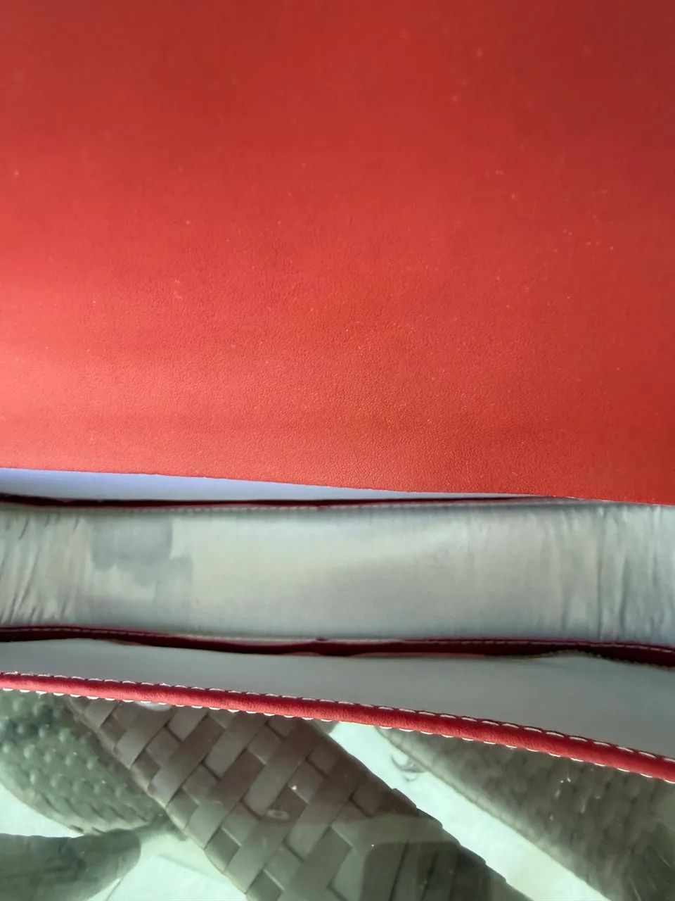 Bolsa alça transversal vermelho marsala - Foto 4