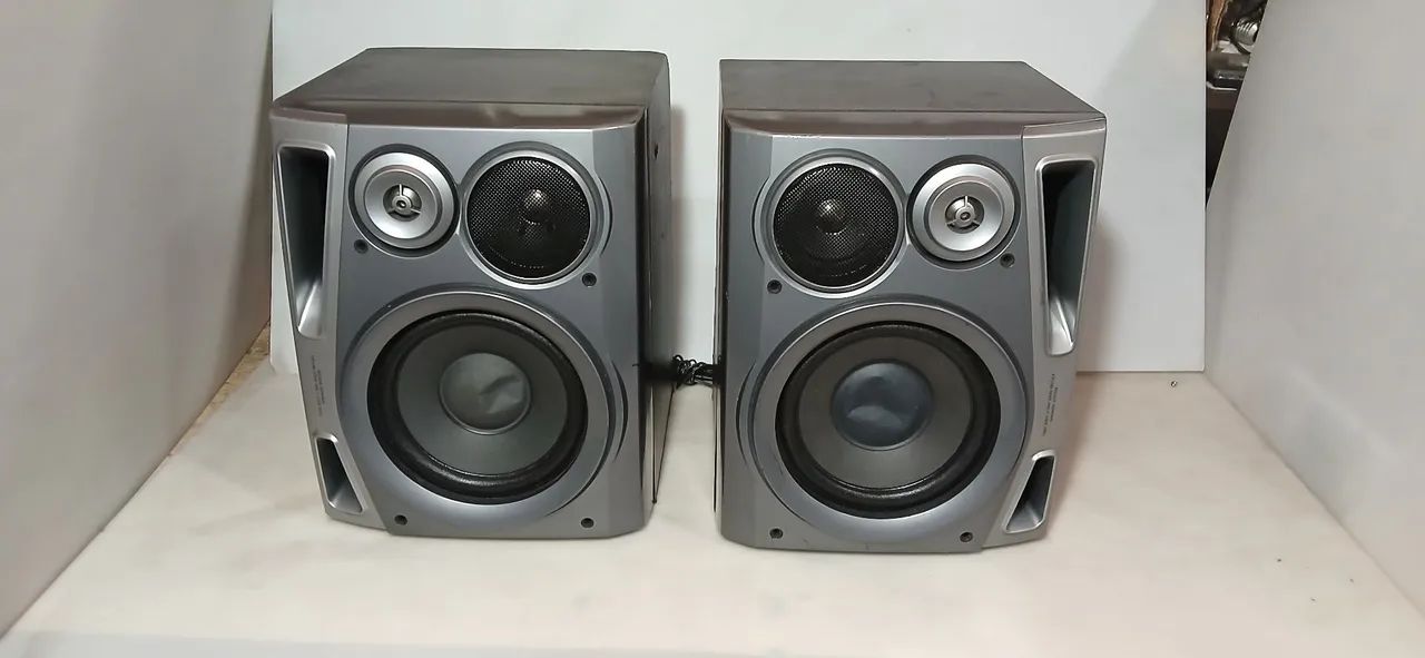 Caixas Acústicas AIWA  2200watts pmpo
