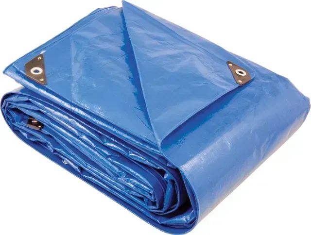 Lona reforçada de polietileno azul 3 m x 2 m, VONDER PLUS