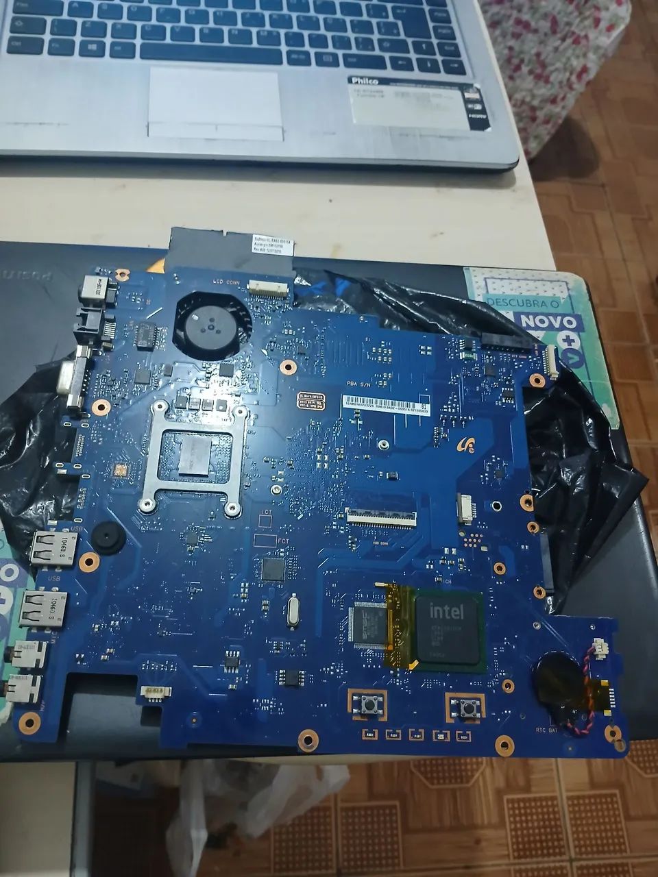 Placa Mãe notebook Samsung Rv 410 - Foto 2