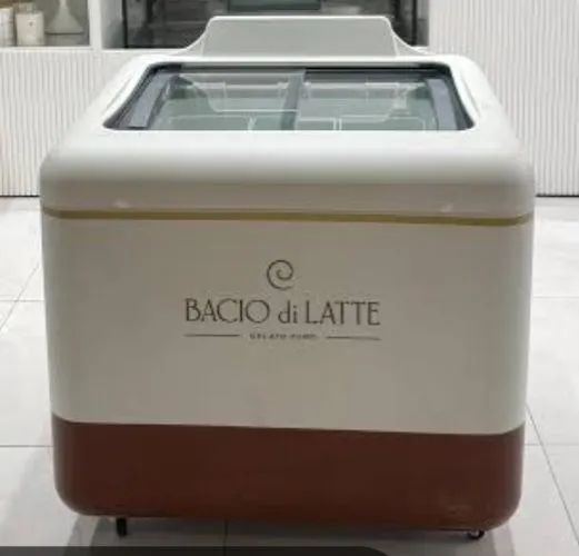 Freezer horizontal baccio di latte