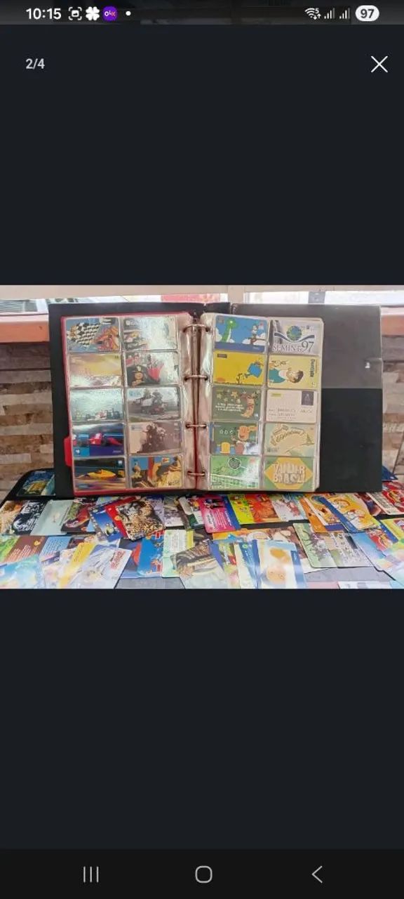 Cartão telefônico antigo - Foto 2