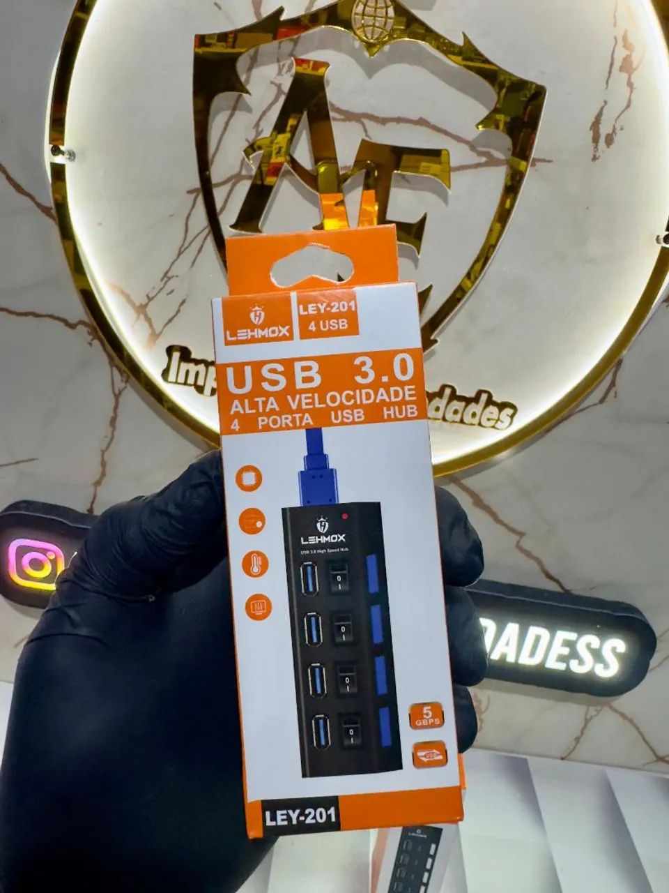 HUB 4 e 7 portas - Foto 4