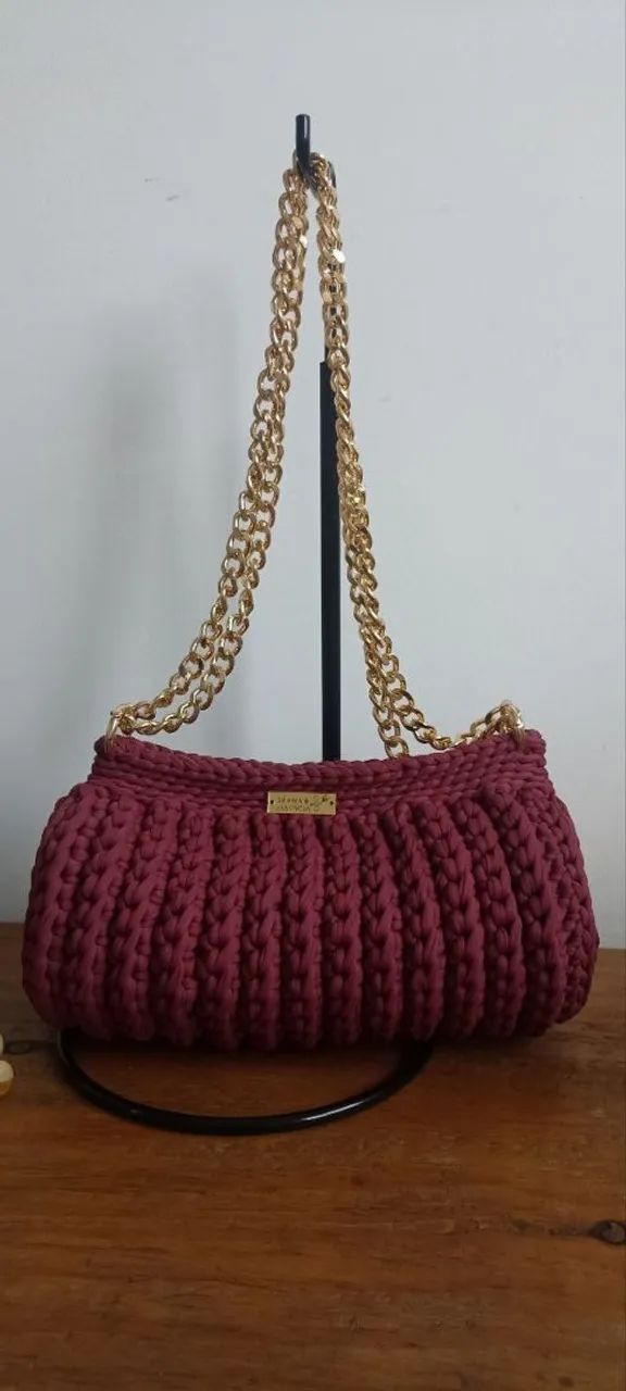 Bolsa Crochê Safira  - Foto 5