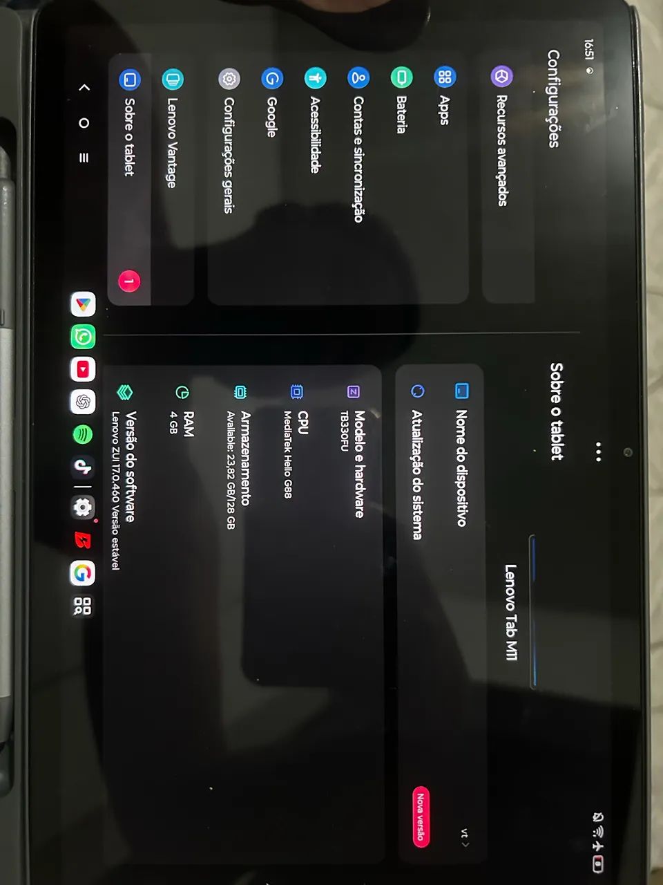 tablet lenovo M11 900reais  - Foto 5