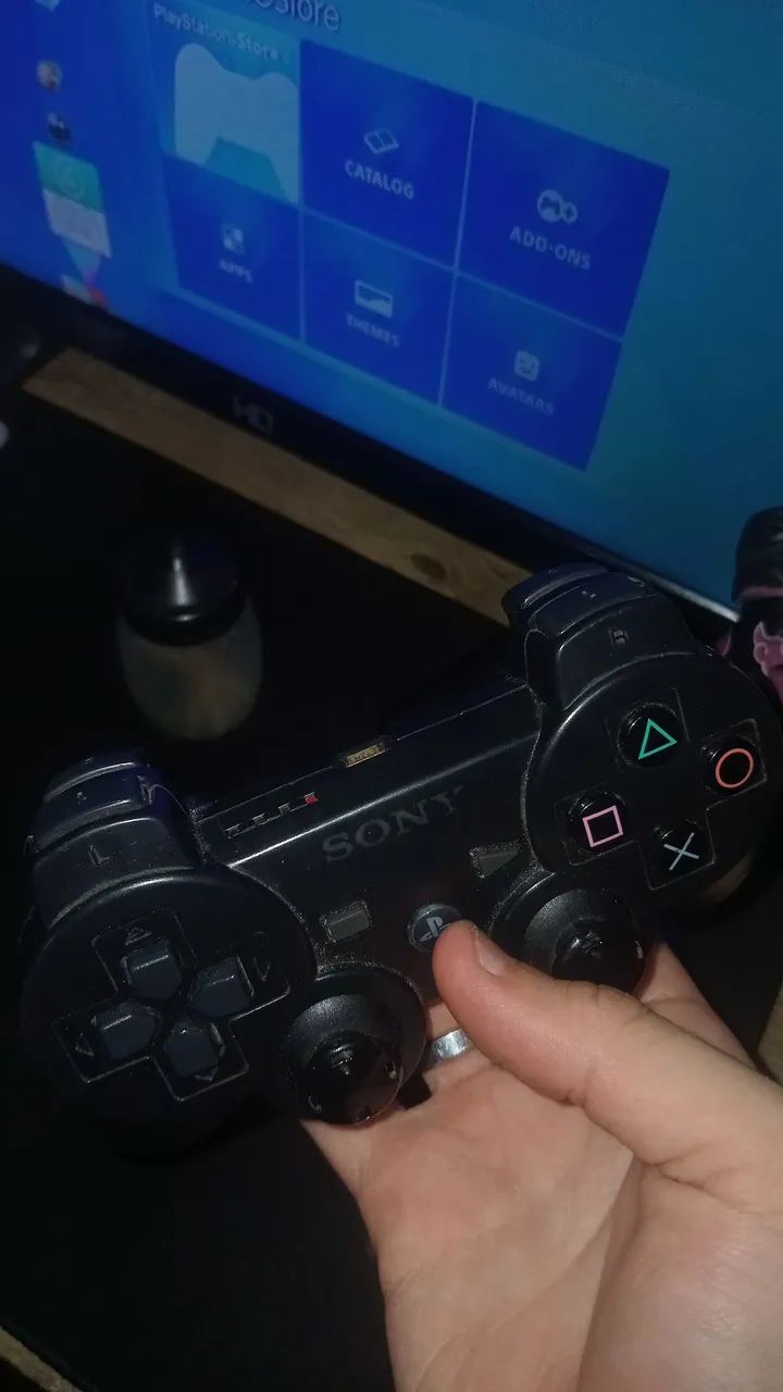 2 Controles Genéricos para PS3 + Cabo USB - Foto 5