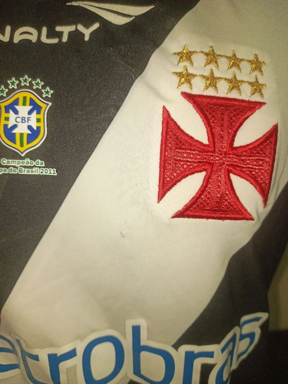 Camisa VASCO PENALTY PRETA - Foto 4