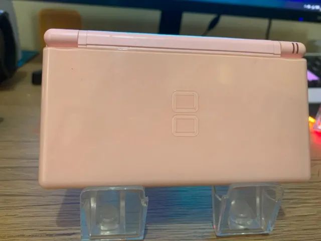 Carcaça e visor Nintendo Ds Lite Rosa - Original - Foto 2
