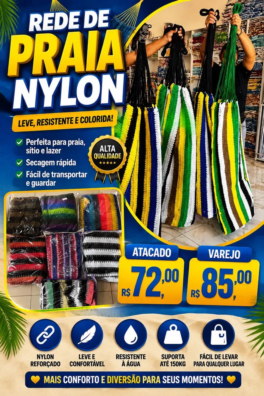 REDES NYLON REFORÇADO