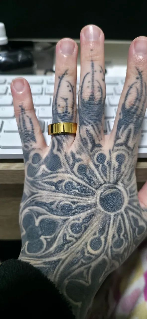 Anel inteligente Dourado Smart Ring - Foto 2