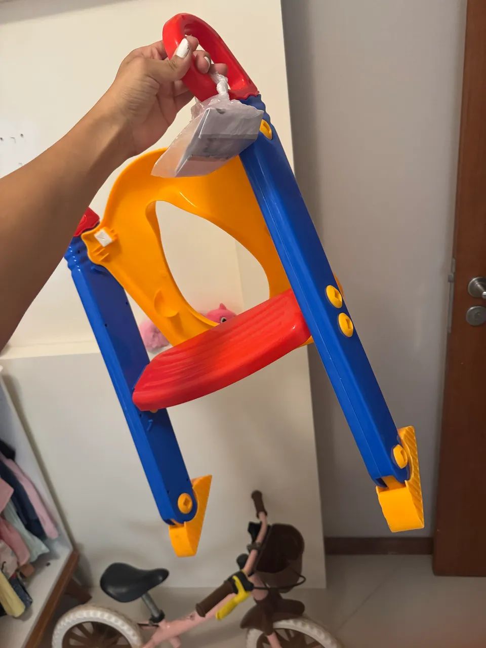 Redutor de Vaso Infantil com Escadinha - Foto 3