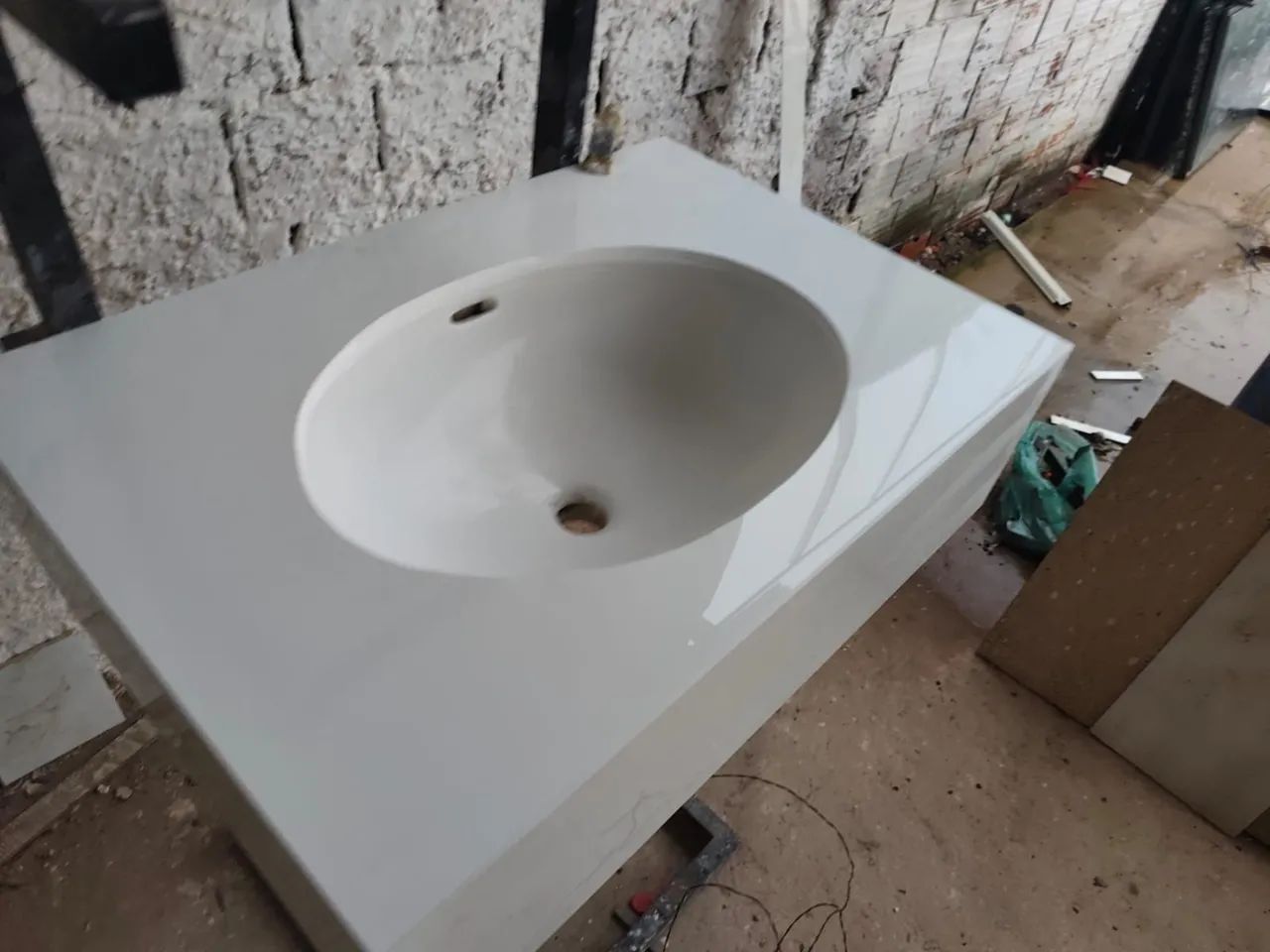 Pia em porcelanato  - Foto 4