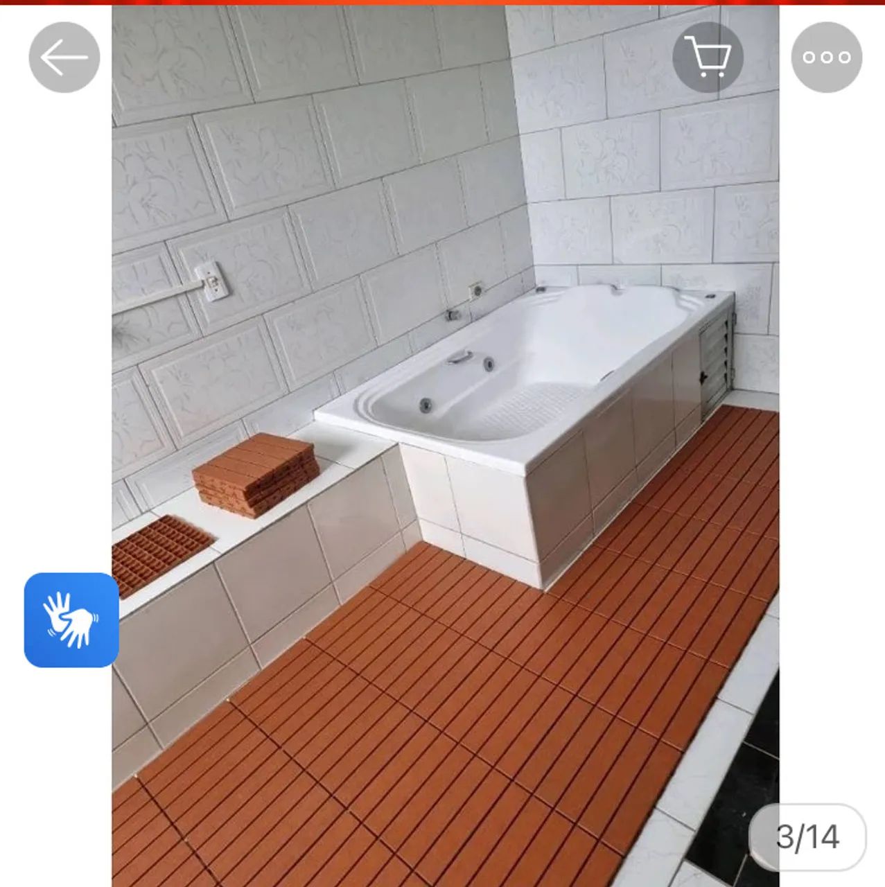 ? Piso Modular Tipo Deck - 260 Placas - Cobre 23 m² - Foto 3