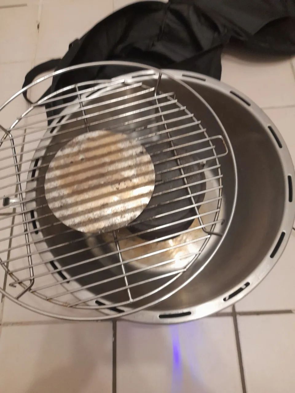 Churrasqueira carvão e elétrica sem fumaça  - Foto 3