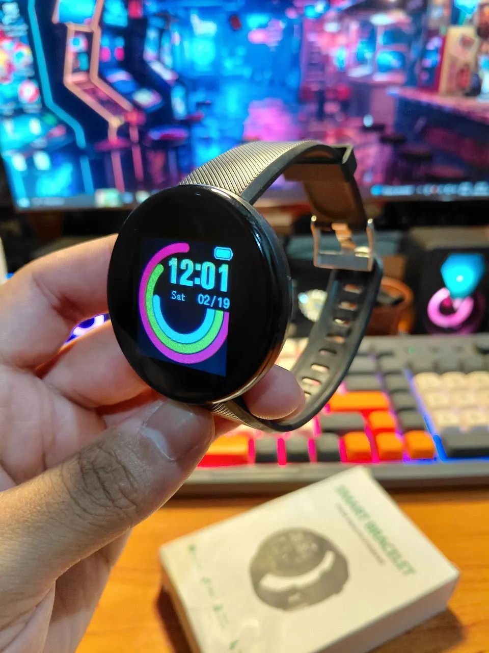 Smartwatch D18 - Novo- Entregamos  - Foto 3