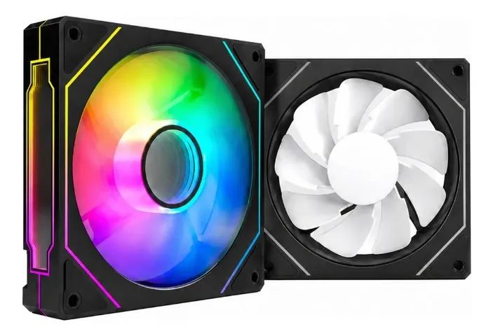 Kit 3 Fans Upsiren UF-1 Prism 4 pro ARGB - Foto 4