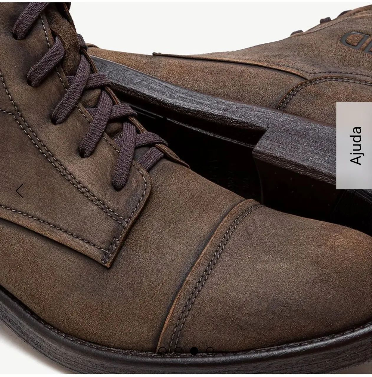 Bota de couro dust - Foto 2