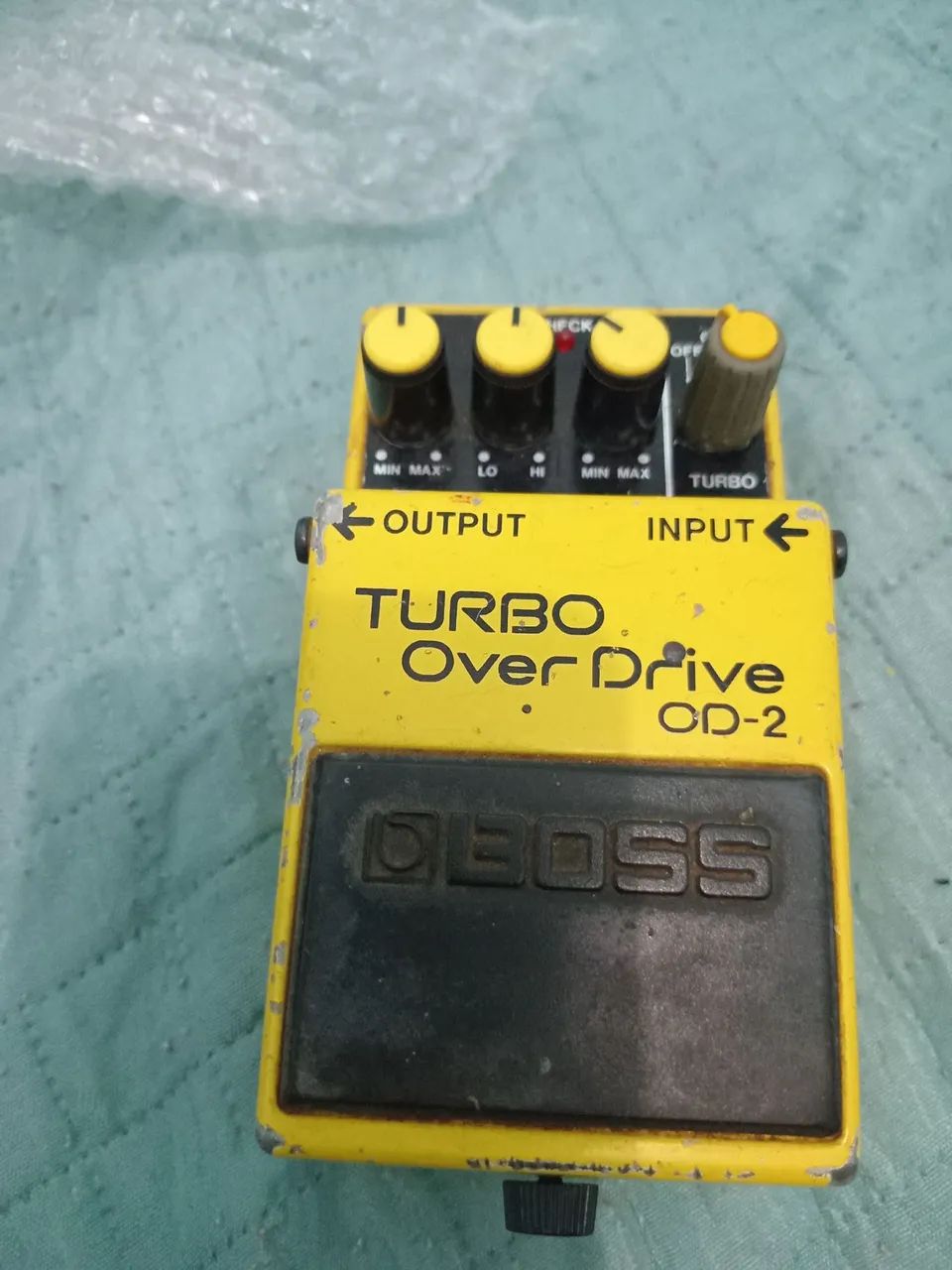 Pedal boss turbo over draver od 2 - Instrumentos musicais
