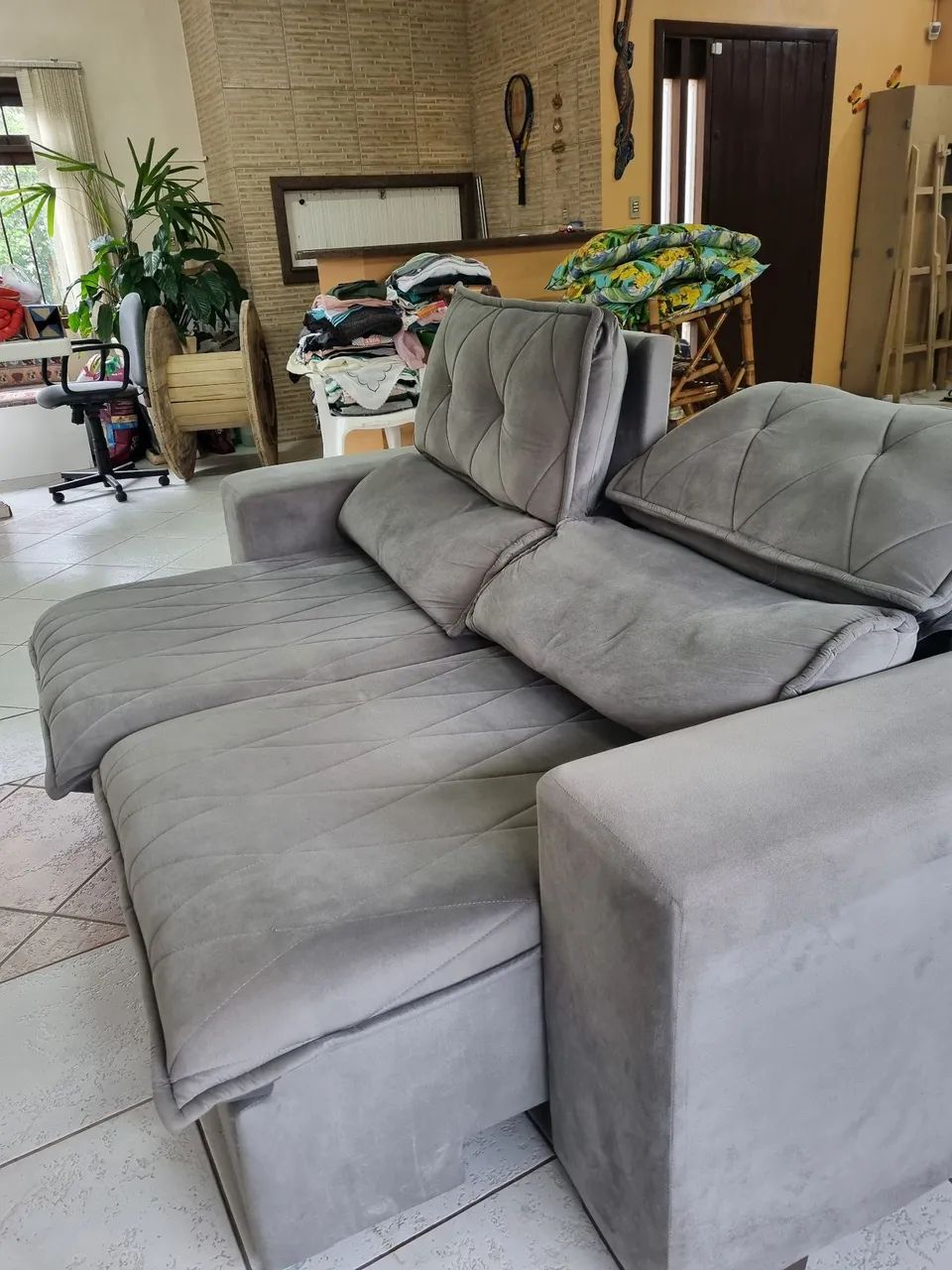 Excelente Sofá 2 a 3 lugares.  - Foto 4
