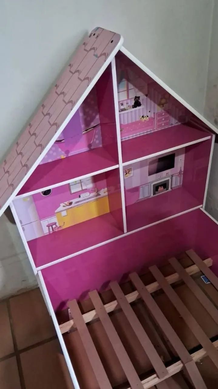 Cama solteiro infantil menina  - Foto 2