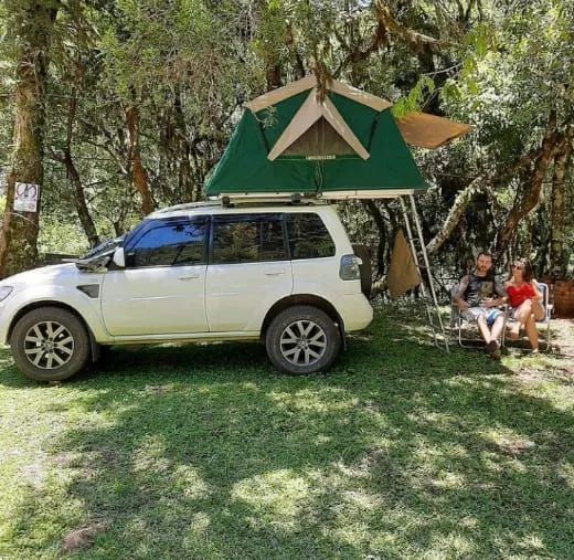 Barraca de teto Campings Word Explorer