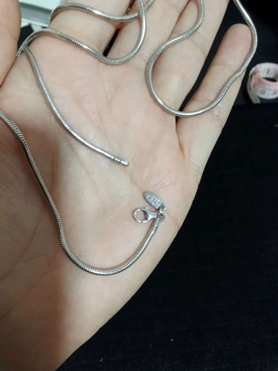 Corrente rabo de rato Vivara com 67 cm