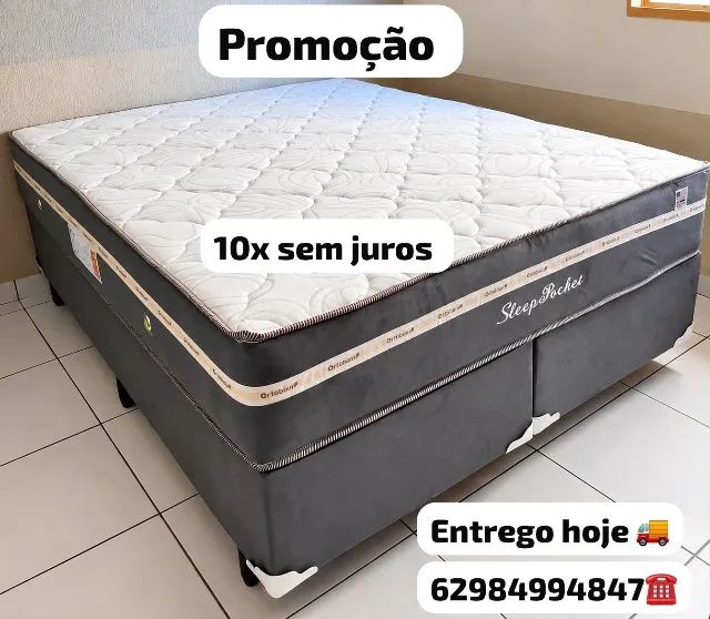 Cama queen nova agora