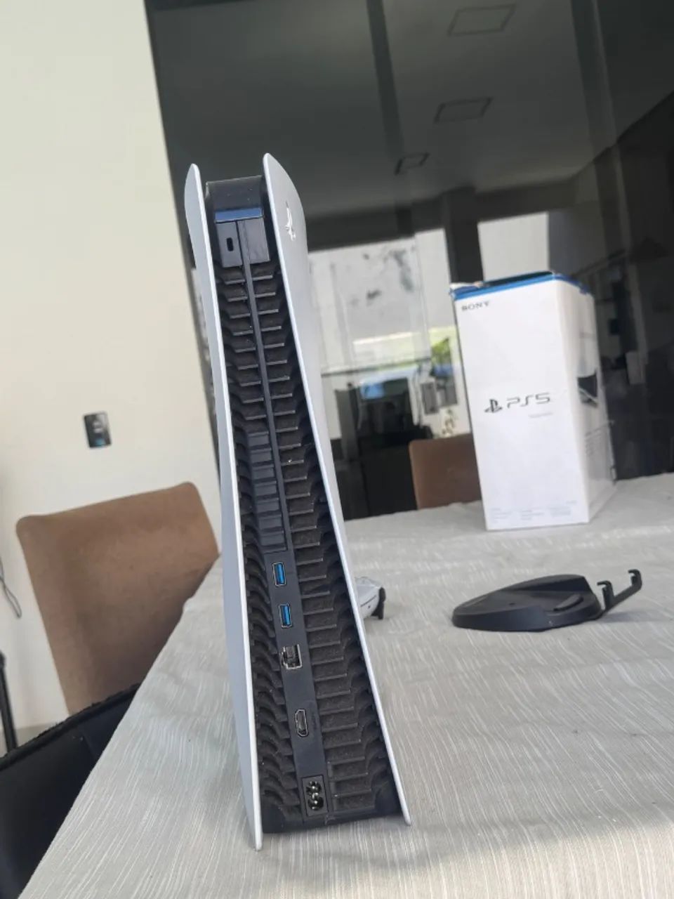 PS5 FAT COM LEITOR DE DISCO ? SUPER CONSERVADO! - Foto 4