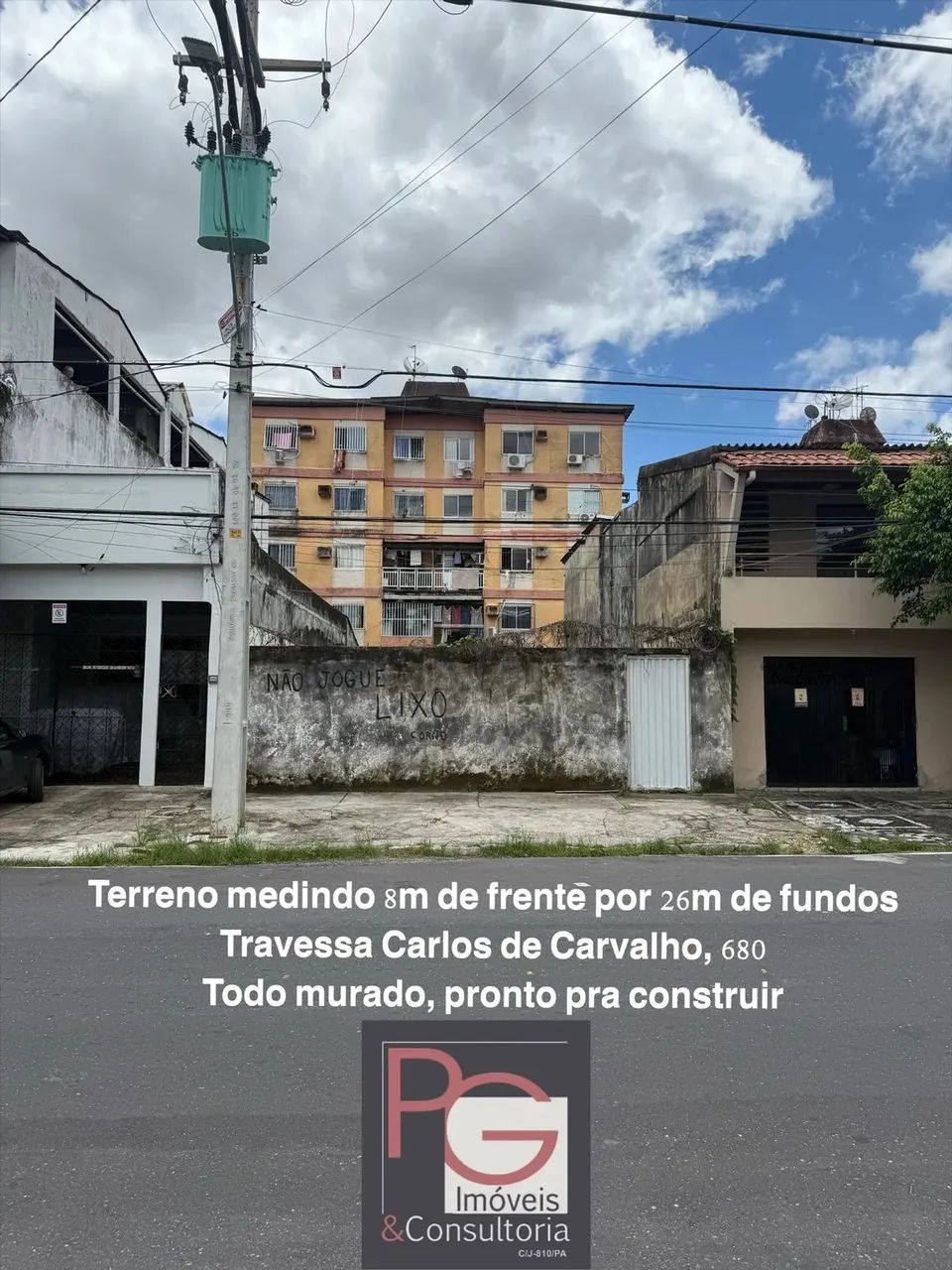 VENDO MARAVILHOSO TERRENO MEDINDO 8M DE FRENTE X 26M DE FUNDOS, ÓTIMO LOCAL NA TV CARLOS D - Foto 8