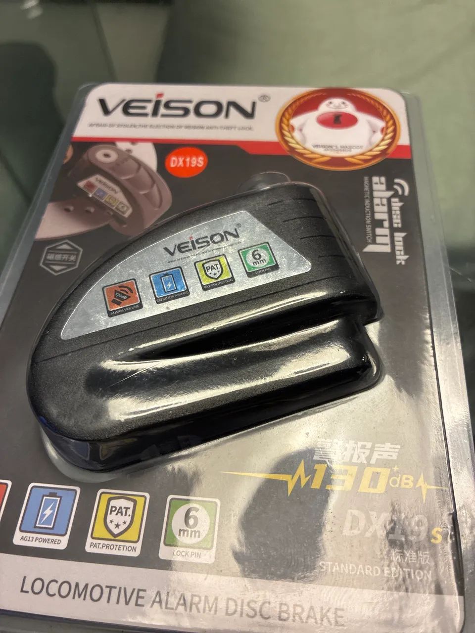 Cadeado pra moto e bicicletas