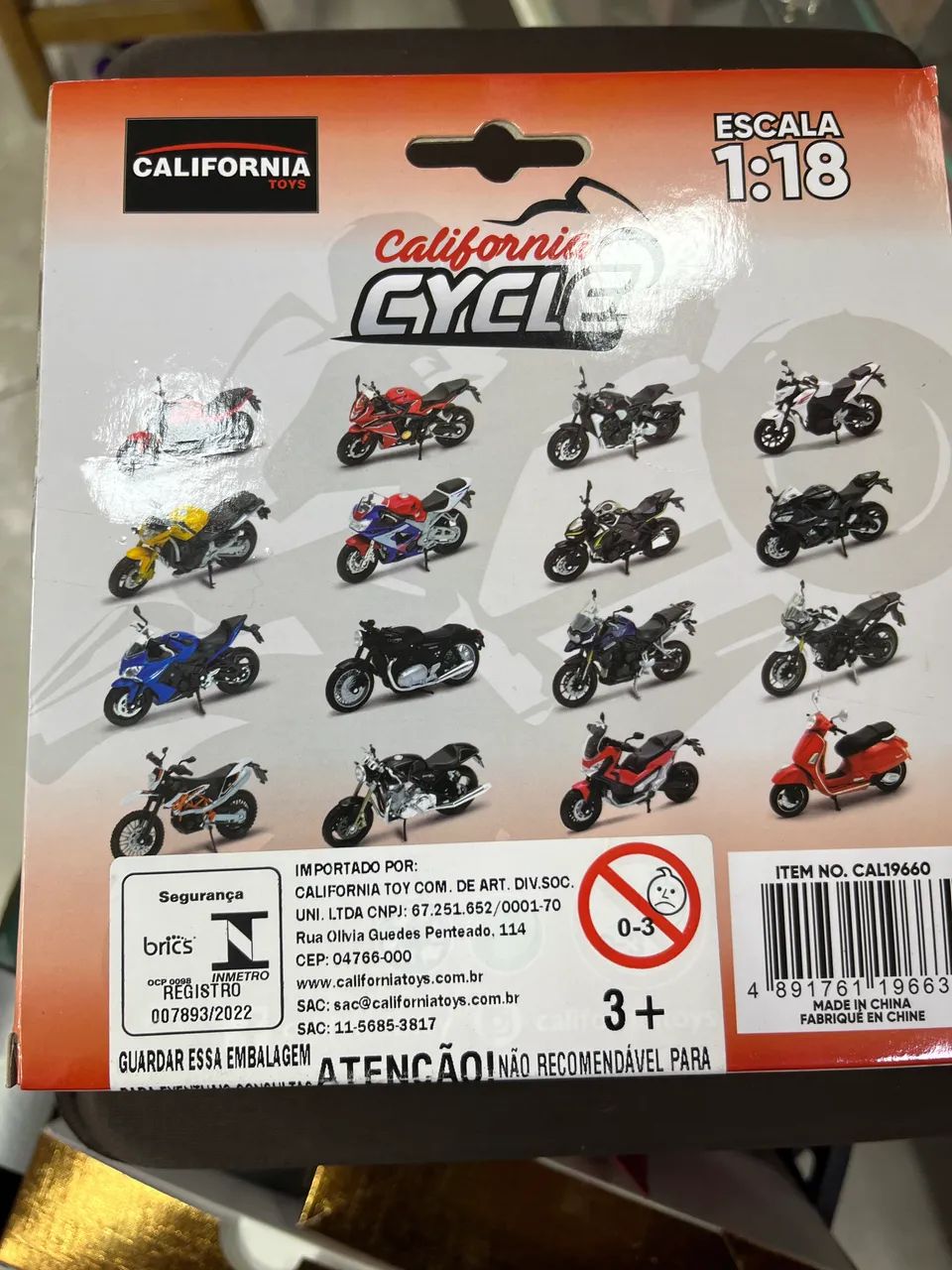 Moto miniatura CBR - Foto 2