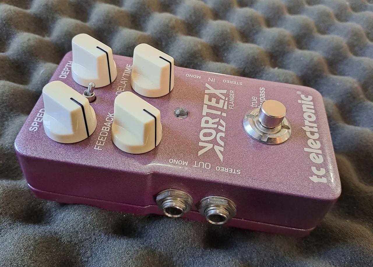 Pedal TC Electronic Vortex Flanger - Instrumentos musicais - Nova
