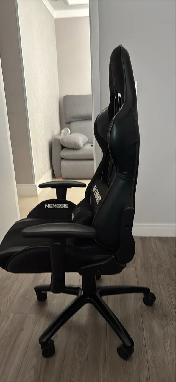 Cadeira gamer elements veda nemesis suede - Foto 3