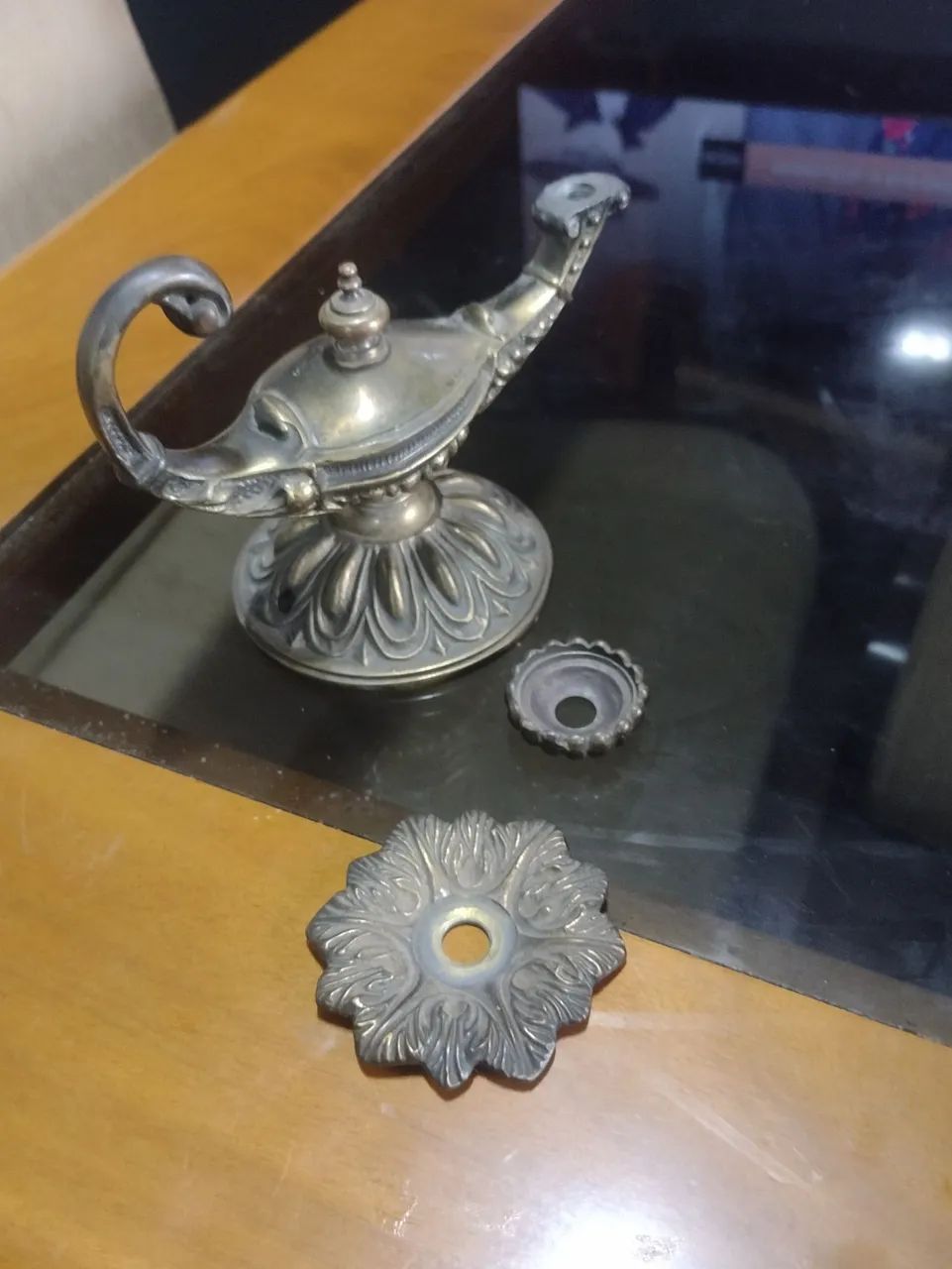 Antiguidade rara toda em bronze  - Foto 2