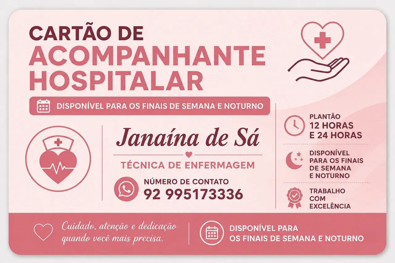 Acompanhante hospitalar 