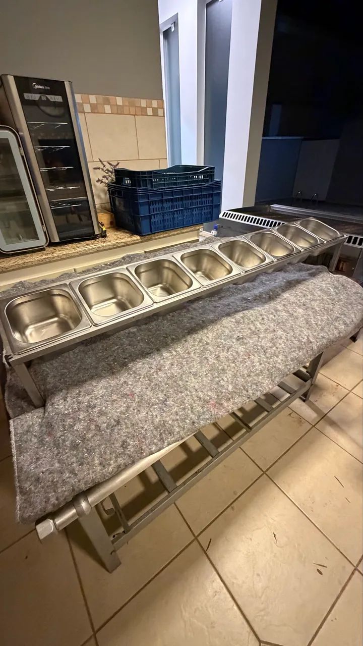 Suporte e Cubas GNV para balcão  - Foto 3