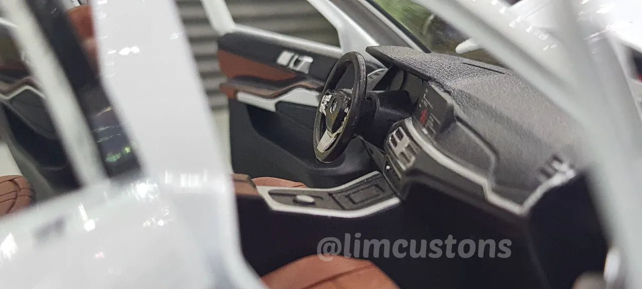 Miniatura 1:24 -BMW X5 Branco perolado  - Foto 4