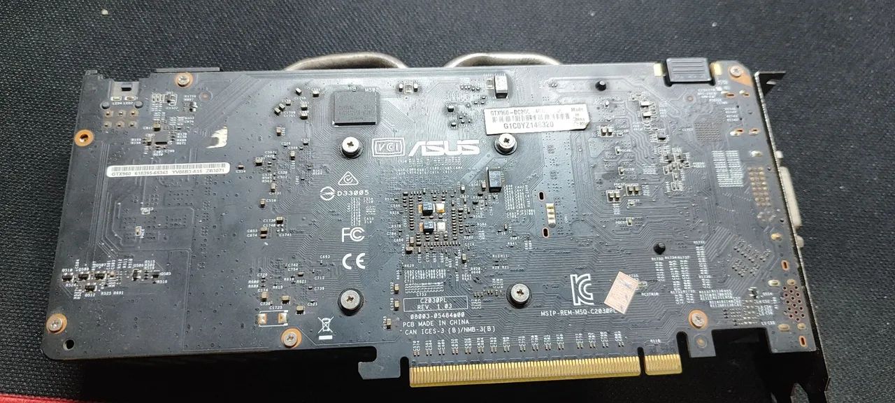 Placa de vídeo Asus GTX 960 4gb - Foto 3