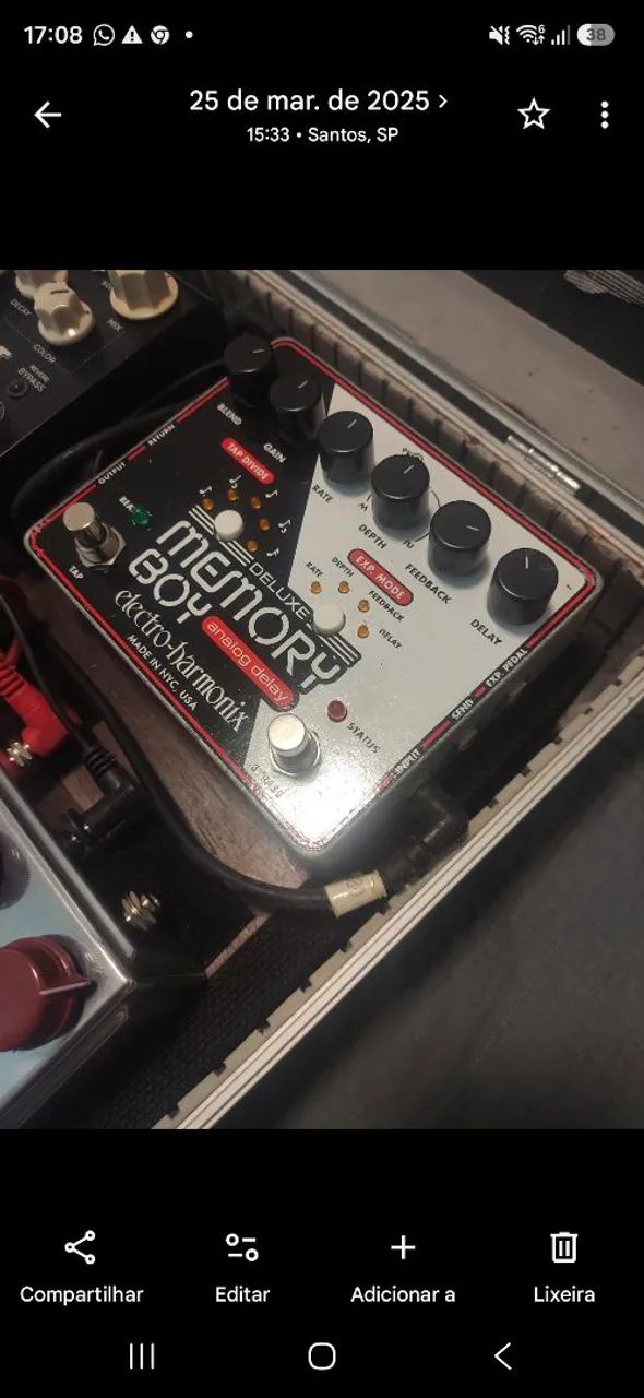 Pedal Delay Memory boy Deluxe  - Foto 2
