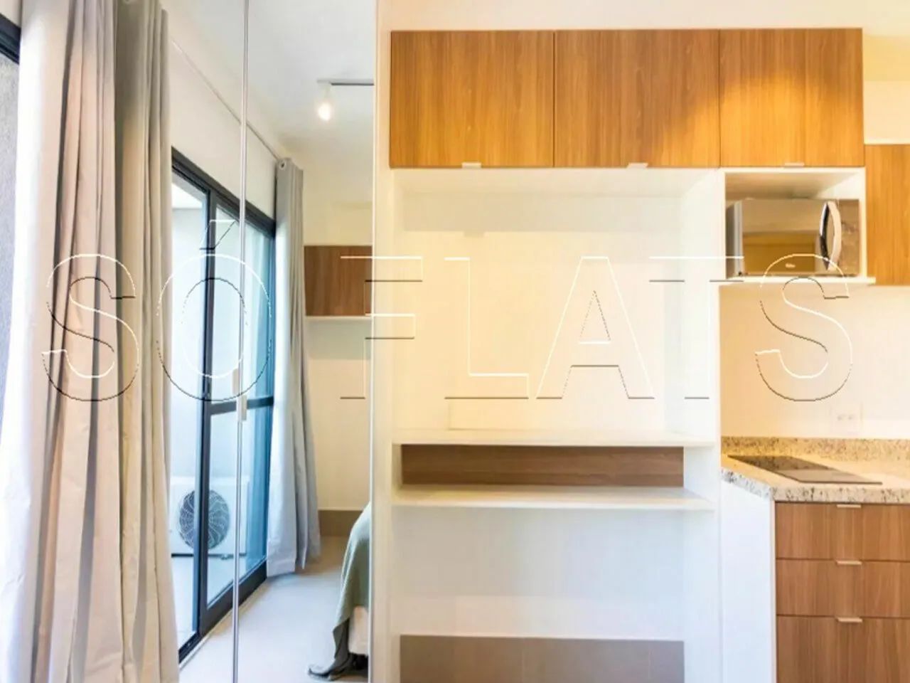 Studio disponivel para locação com 26m² no Jardins | Varanda, metrô próximo. - Foto 2
