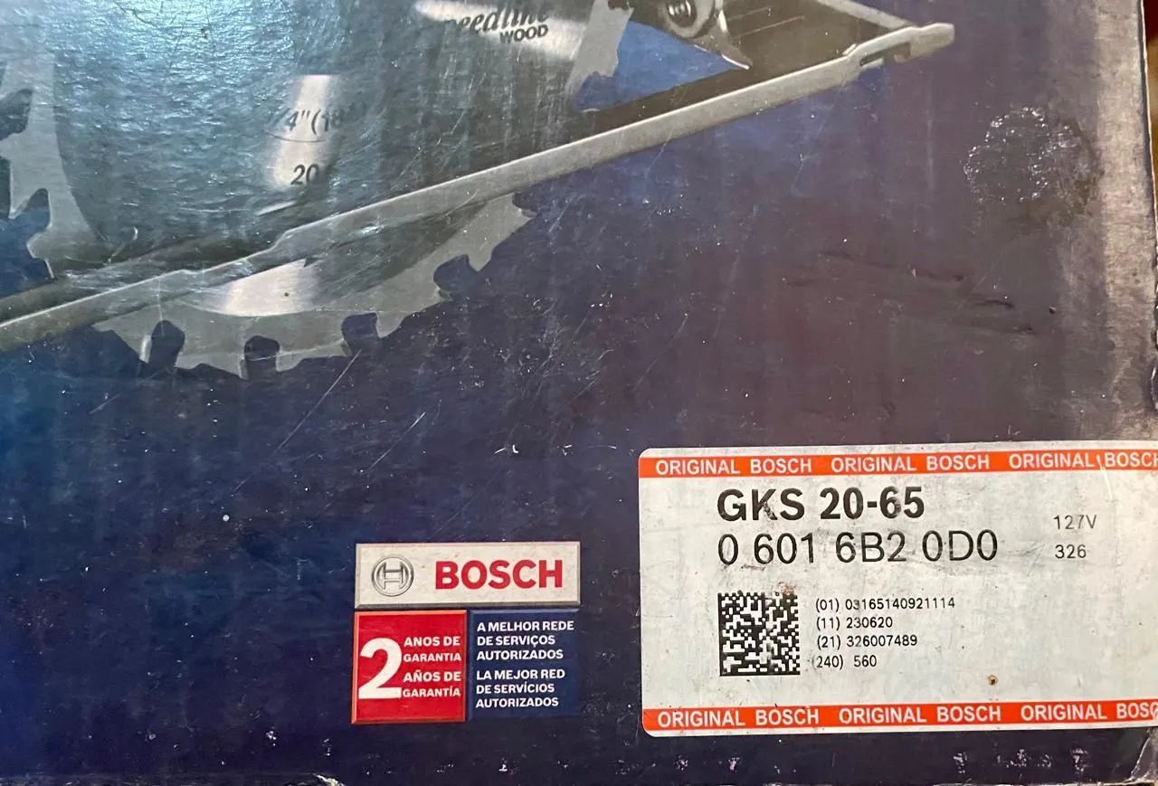 serra circular bosch gks 20 65 2000w - Foto 3