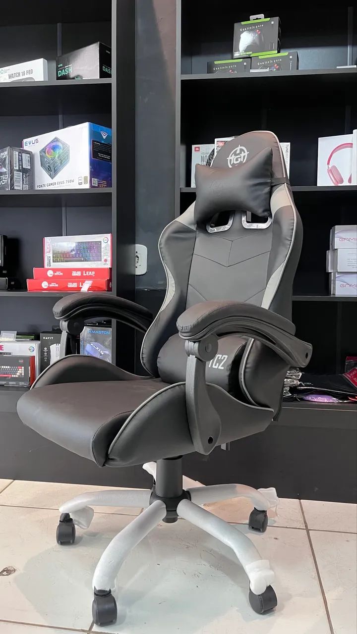 CADEIRA GAMER TGT HERON PRETA  - Foto 3