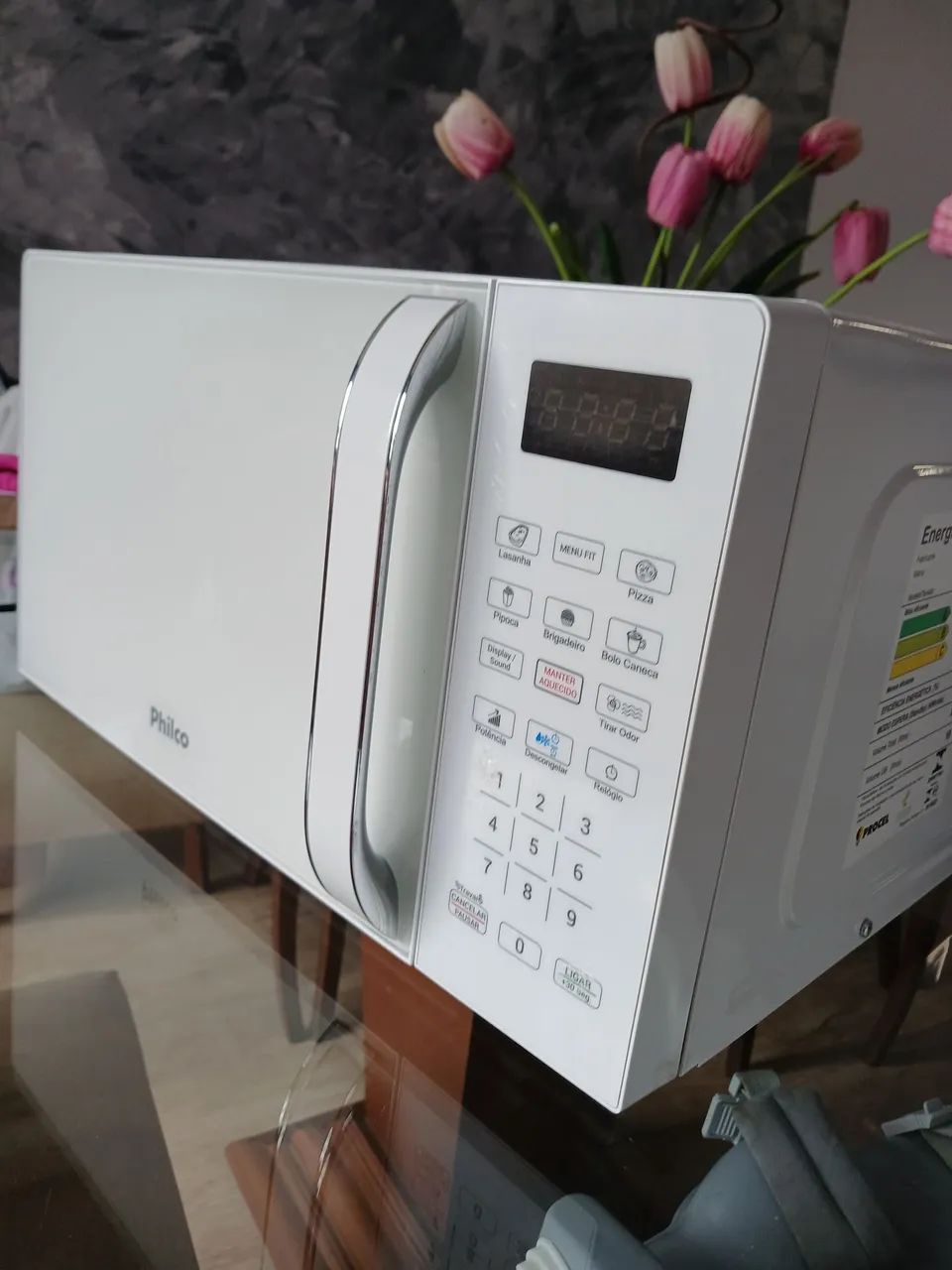 Micro-ondas Philco Branco - Foto 2