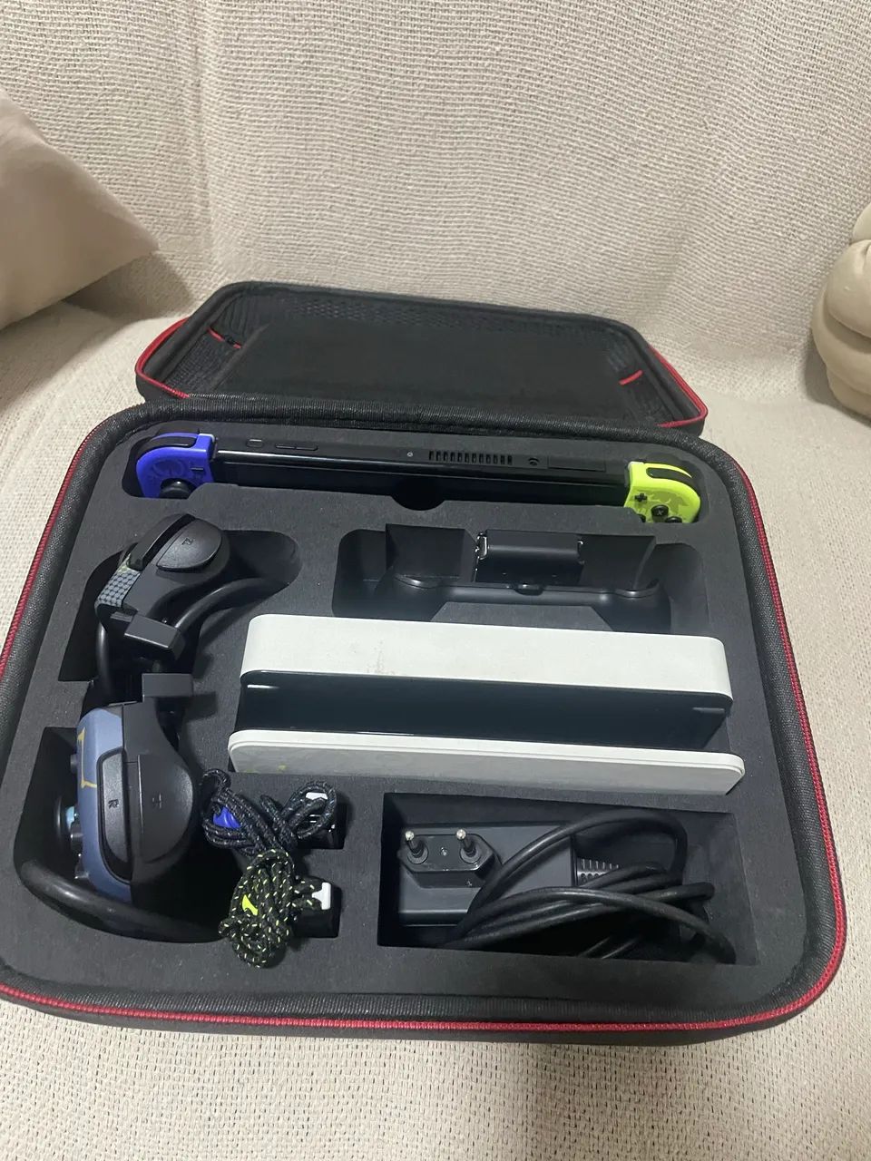 Switch Oled Splatoon Desbloqueado com cartão SD - Foto 2