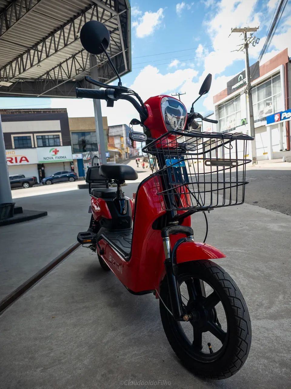 Moto elétrica - zyon - 500w - zero - Foto 4