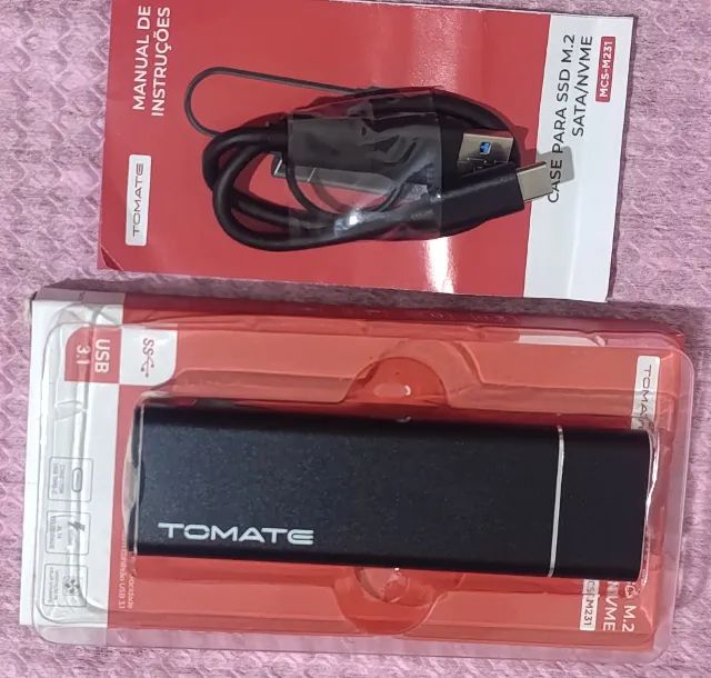 Ssd 1tb Externo - Phison P0327 Nvme Pcie Gen4 + Case