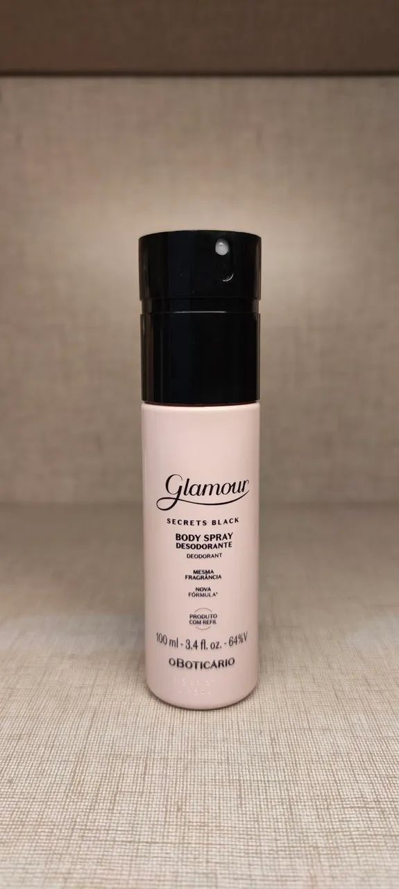 Glamour Secrets Black 100ml - Body Spray 