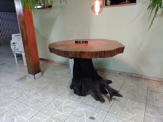 Mesa Rústica Orgânica 