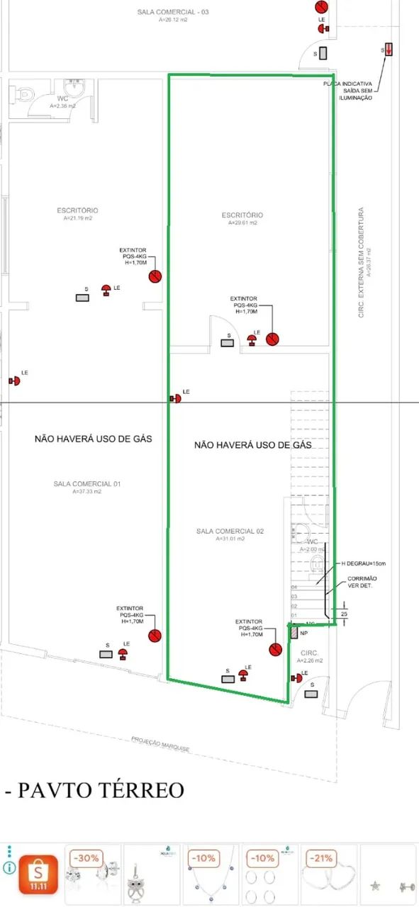 Loja térrea no coração do Estreito, 60mq - Foto 2