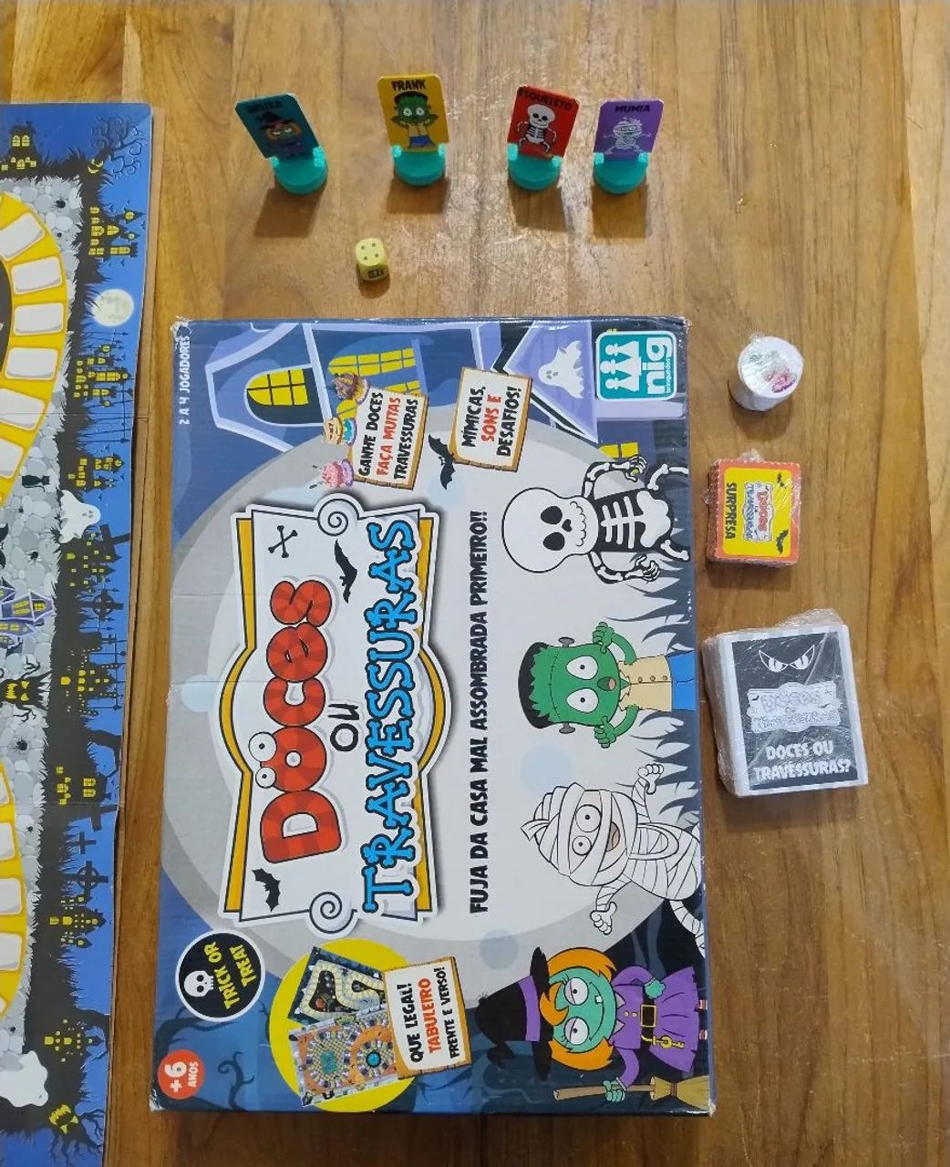 Doces ou travessuras jogo de tabuleiro  - Foto 2